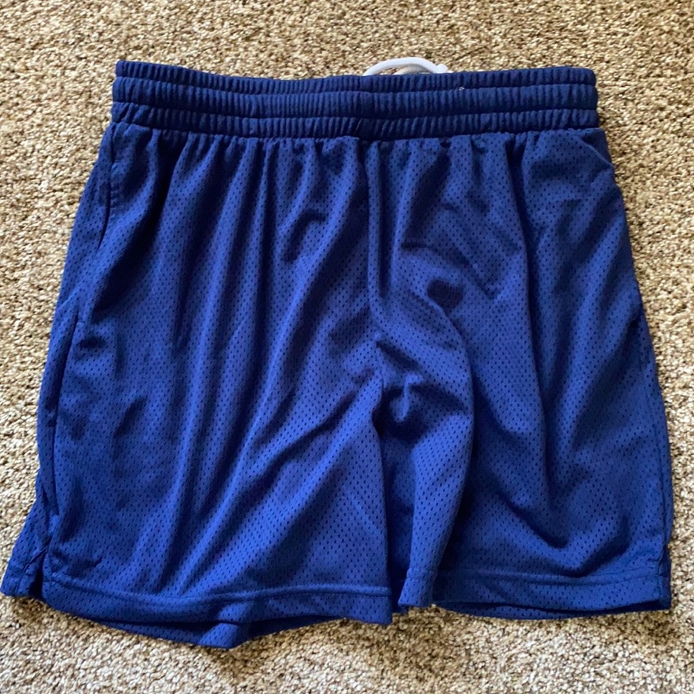 Navy Girls Basketball Shorts